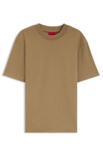 T-shirt Relaxed avec logo central - HUGO - Modalova