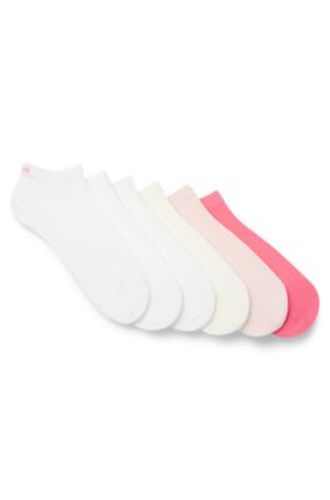 Lot de six paires de chaussettes en coton mélangé - HUGO - Modalova