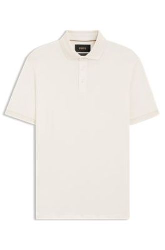 Polo Regular en coton italien mercerisé - Boss - Modalova