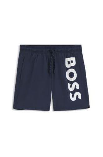 Short de bain à séchage rapide avec logo imprimé - Boss - Modalova