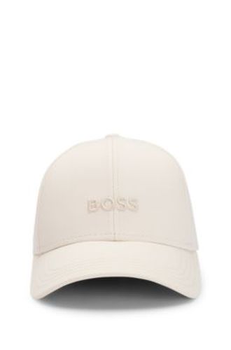 Casquette en twill de coton à logo brodé ton sur ton - Boss - Modalova