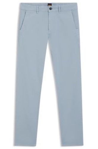 Pantalon Slim en satin stretch surteint - Boss - Modalova