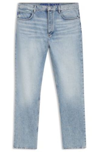 Jean Baggy Fit en denim de coton lourd - HUGO - Modalova