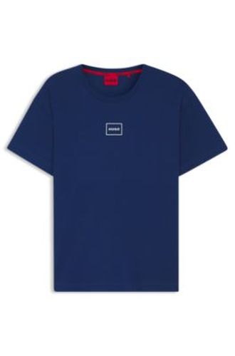 Top Relaxed avec logo imprimé à haute densité - HUGO - Modalova