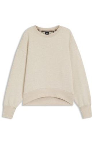 Sweat en coton mélangé avec monogramme Double B - Boss - Modalova