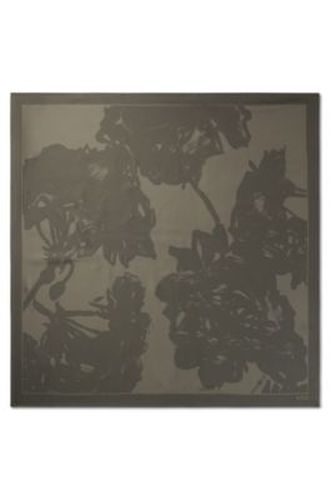 Foulard carré confectionné en Italie en twill de soie à imprimé - Boss - Modalova