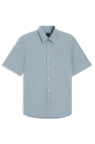 Chemise Regular en popeline de coton - Boss - Modalova