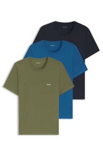 Lot de trois t-shirts en coton - Boss - Modalova