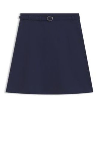 Jupe à la coupe évasée et à la taille haute avec ceinture à boucle - HUGO - Modalova