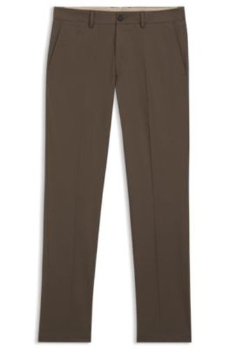 Pantalon Slim Fit en coton, soie et stretch - Boss - Modalova
