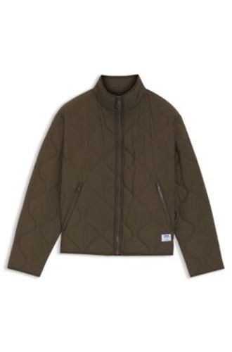 Veste déperlante avec matelassage à motif losange - HUGO - Modalova