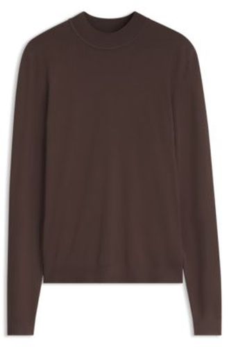 Pull Slim à encolure montante - HUGO - Modalova