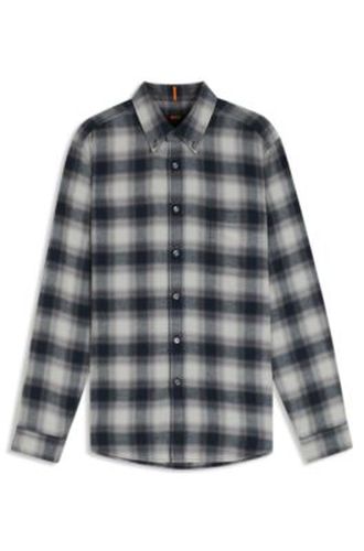 Chemise Regular en flanelle de coton - Boss - Modalova