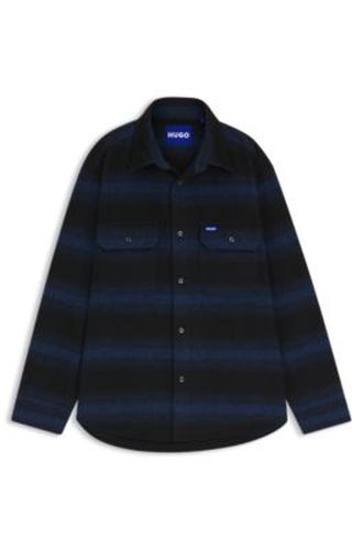 Chemise Oversize à rayures ombrées - HUGO - Modalova
