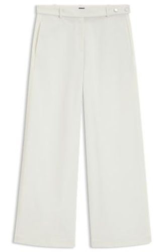 Pantalon Relaxed en toile de coton - Boss - Modalova