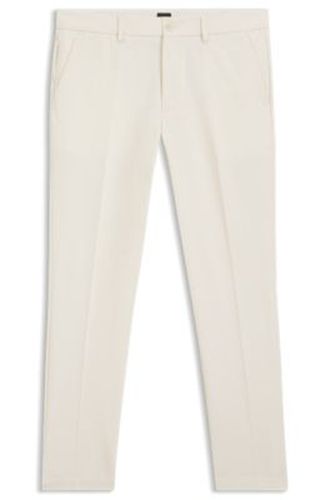 Pantalon Slim en coton stretch mélangé - Boss - Modalova