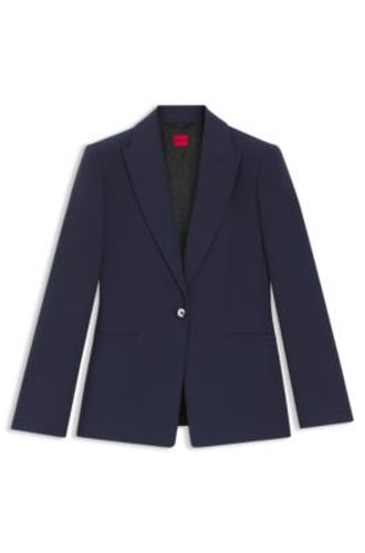 Veste Regular avec bouton en métal - HUGO - Modalova