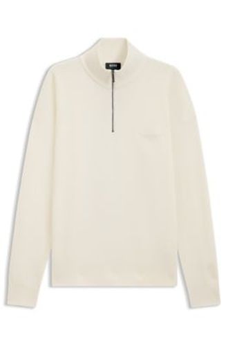 Pull en laine vierge x ASTON MARTIN à encolure zippée - Boss - Modalova
