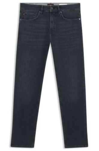 Jean Regular Maine en denim bleu très stretch - Boss - Modalova