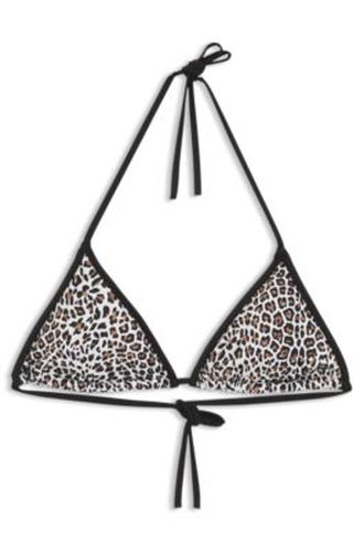 Top de bikini triangle à logos empilés - HUGO - Modalova