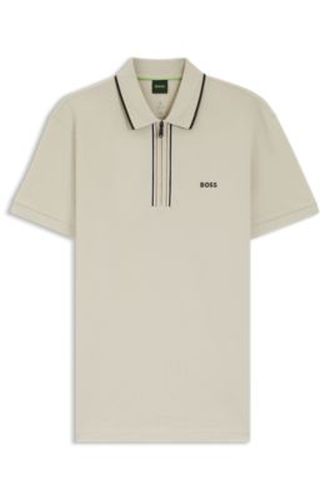 Active Polo Slim en coton stretch aux propriétés d’évacuation de l’humidité - Boss - Modalova