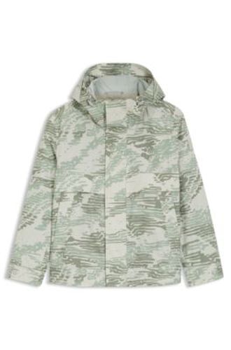 Veste coupe décontractée déperlante en tissu ripstop imprimé - Boss - Modalova
