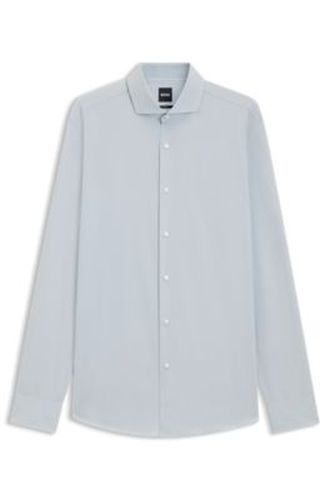 Chemise Slim en chambray de coton italien - Boss - Modalova