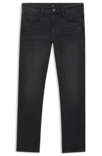 Jean Slim en denim noir performant - Boss - Modalova
