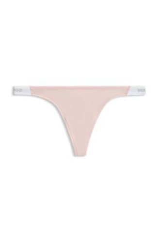 String en coton stretch avec taille logotée - HUGO - Modalova