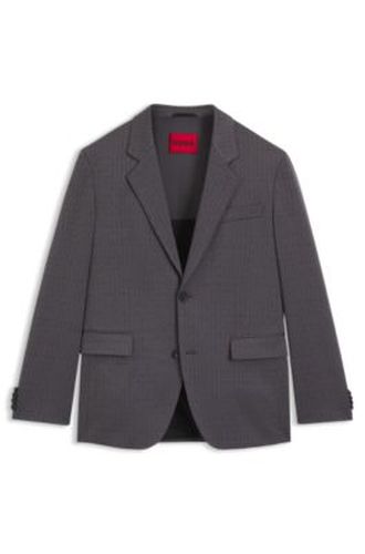 Veste de costume moderne en tissu stretch à carreaux - HUGO - Modalova