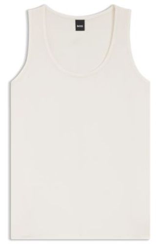 Top sans manches en soie stretch - Boss - Modalova