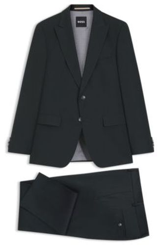 Costume Slim deux pièces en laine mélangée - Boss - Modalova
