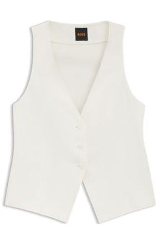 Gilet coupe moderne avec dos ouvert - Boss - Modalova