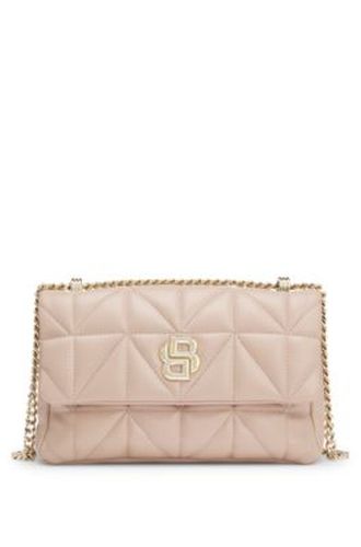 Sac à bandoulière matelassé avec monogramme Double B - Boss - Modalova