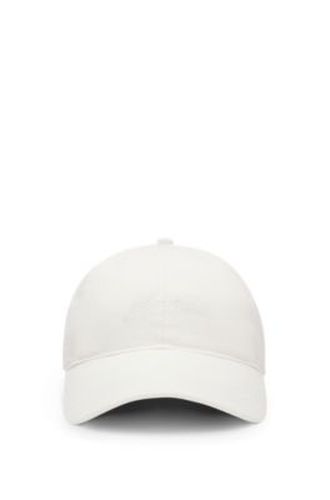 Casquette en twill de coton avec logo script - Boss - Modalova