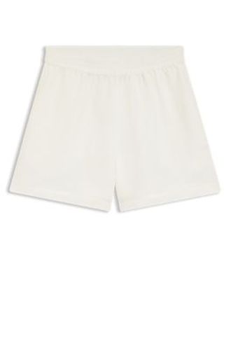 Short coupe décontractée avec logo brodé - Boss - Modalova
