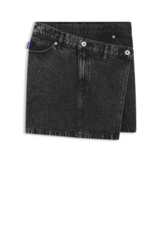 Jupe en denim avec taille asymétrique - HUGO - Modalova