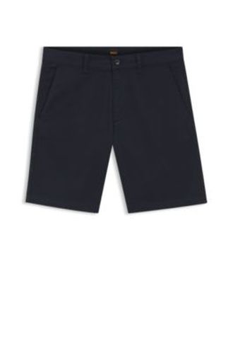Short chino Slim en coton stretch imprimé - Boss - Modalova