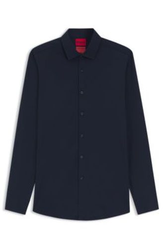 Chemise Slim en twill stretch - HUGO - Modalova