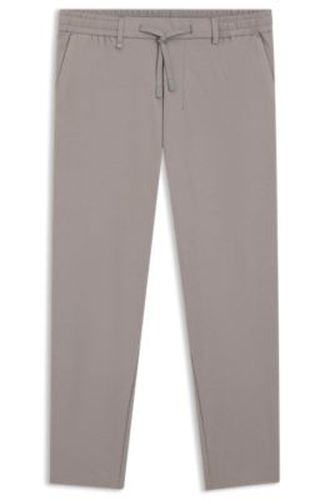 Pantalon Tapered en tissu stretch gaufré - Boss - Modalova