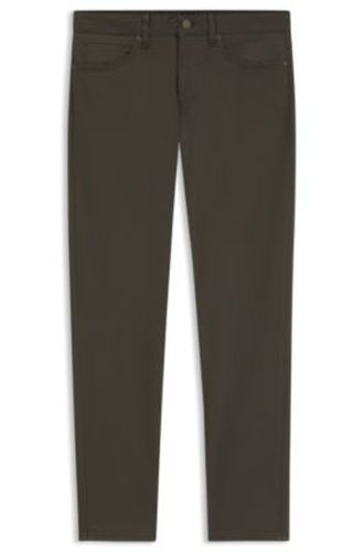 Pantalon Slim Delaware en twill résistant à la décoloration - Boss - Modalova