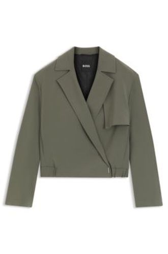 Veste Relaxed en crêpe japonais - Boss - Modalova