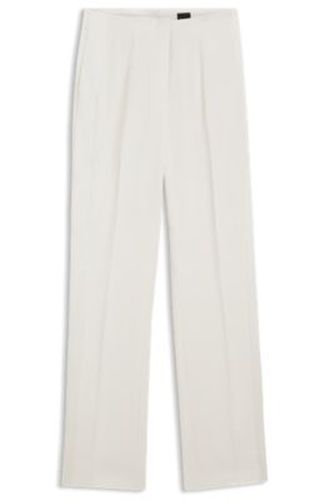 Pantalon Straight en tissu mat - Boss - Modalova