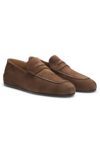 Mocassins Penny en cuir suédé BY BECKHAM - Boss - Modalova