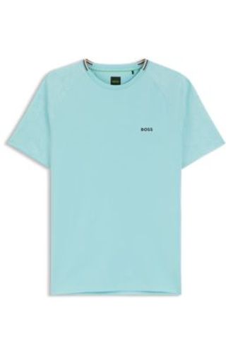 T-shirt actif aux propriétés d’évacuation de l’humidité avec un gaufrage en forme de balle de tennis - Boss - Modalova