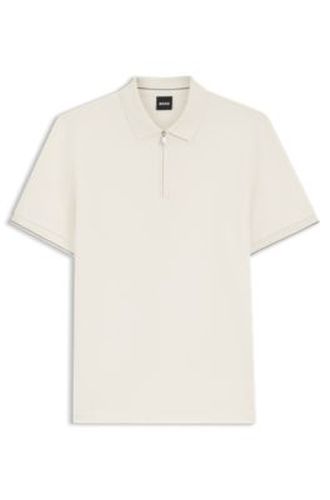 Polo Regular avec fermeture zippée - Boss - Modalova