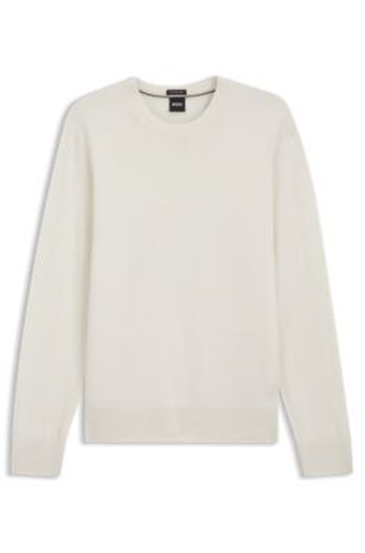 Pull en laine mérinos à la coupe standard - Boss - Modalova
