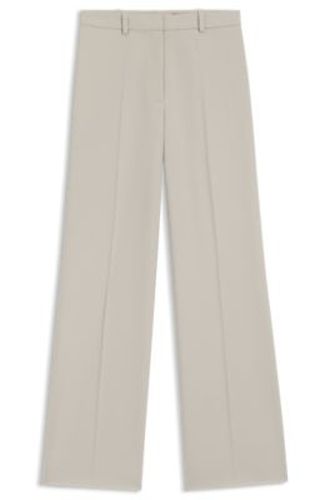 Pantalon large Regular en tissu stretch - HUGO - Modalova