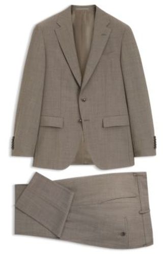 Costume Slim deux pièces en laine vierge - Boss - Modalova