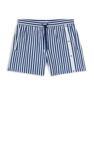 Short de bain à rayures avec logo vertical - HUGO - Modalova